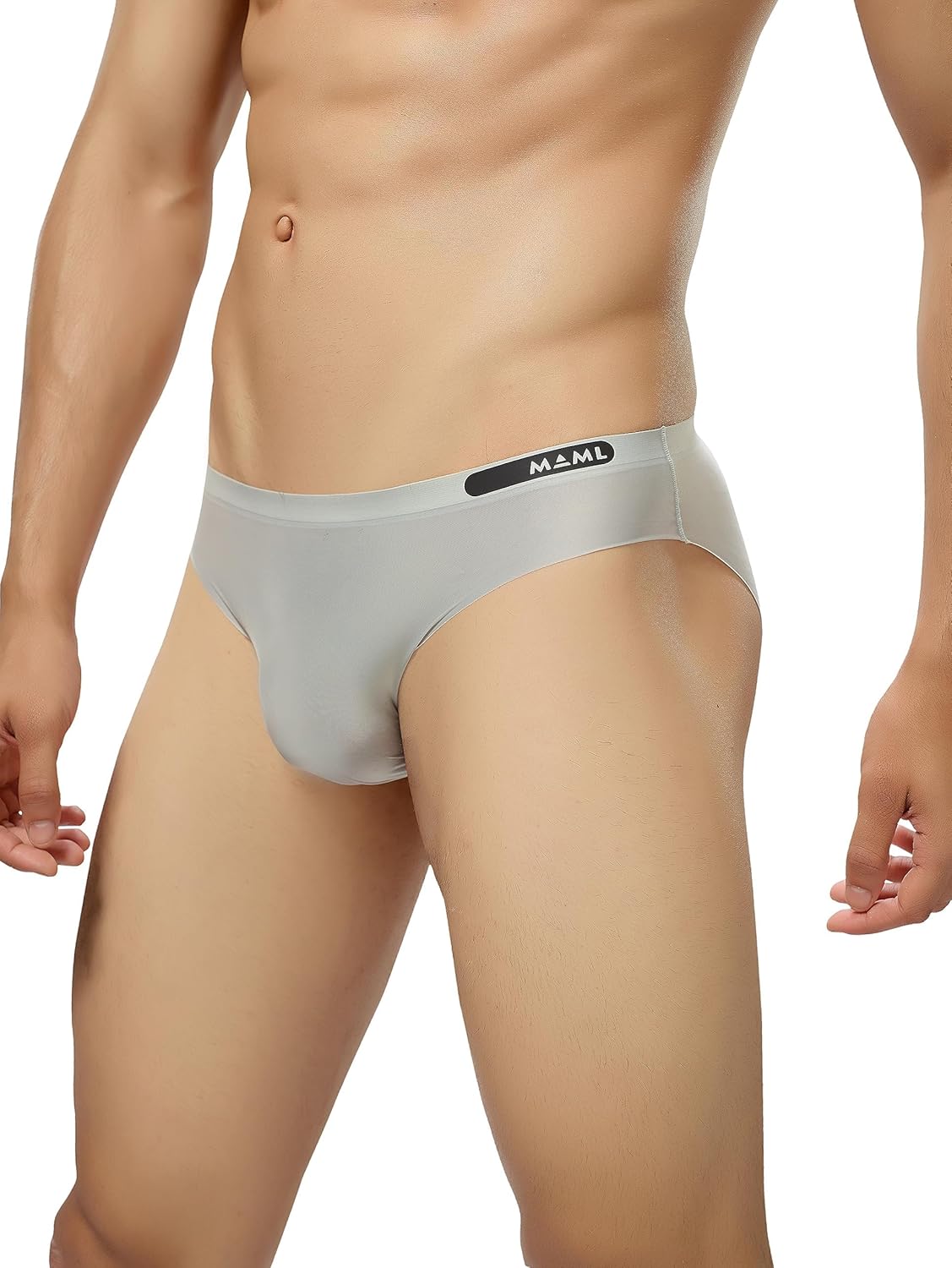 MAML Men’s Ultra Thin Ice Silk Briefs Underwear for Men Jockey Men’s Super Combed Cotton Briefs