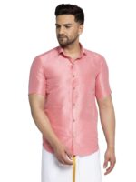 CVC Men’s Poly Satin Silk Full Sleeve Shirt