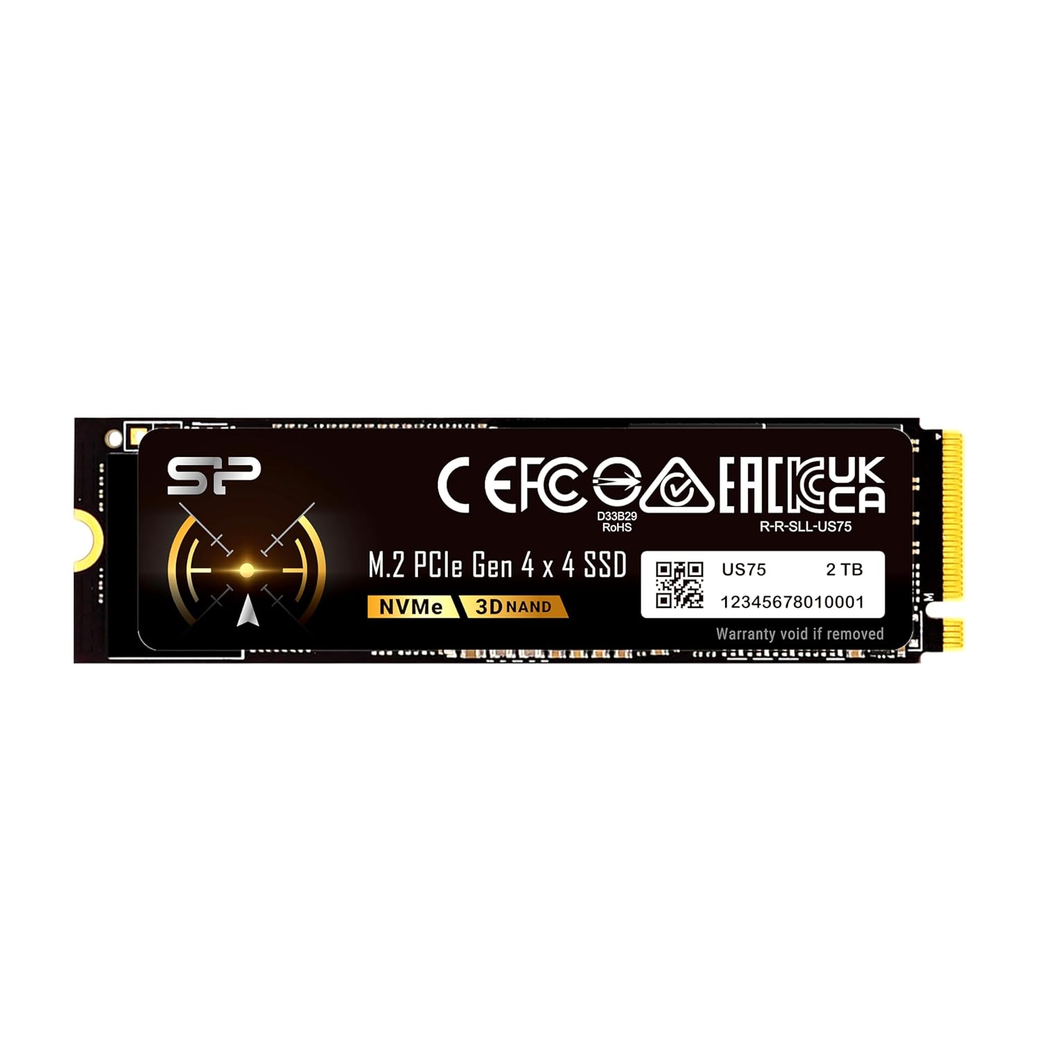 SP Silicon Power US75 2TB SSD PCIe Gen 4x4 R/W 1TB SSD)