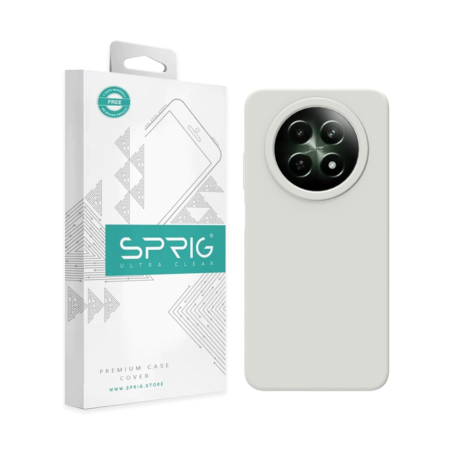 SPRIG Compatible with Realme Narzo N65 5G Premium SilkTone Back realme NARZO N65 5G