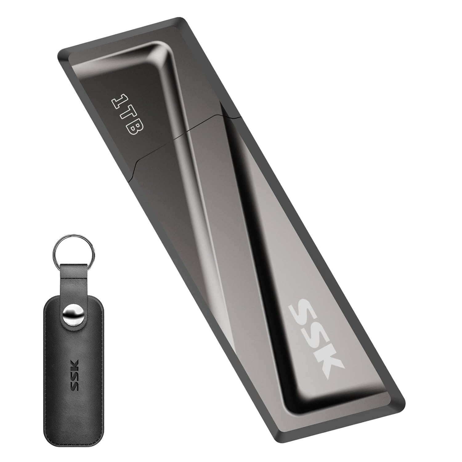 SSK 1TB USB Flash Drive 550MB/s USB3.2 Gen2 SSD Thumb 1TB SSD)
