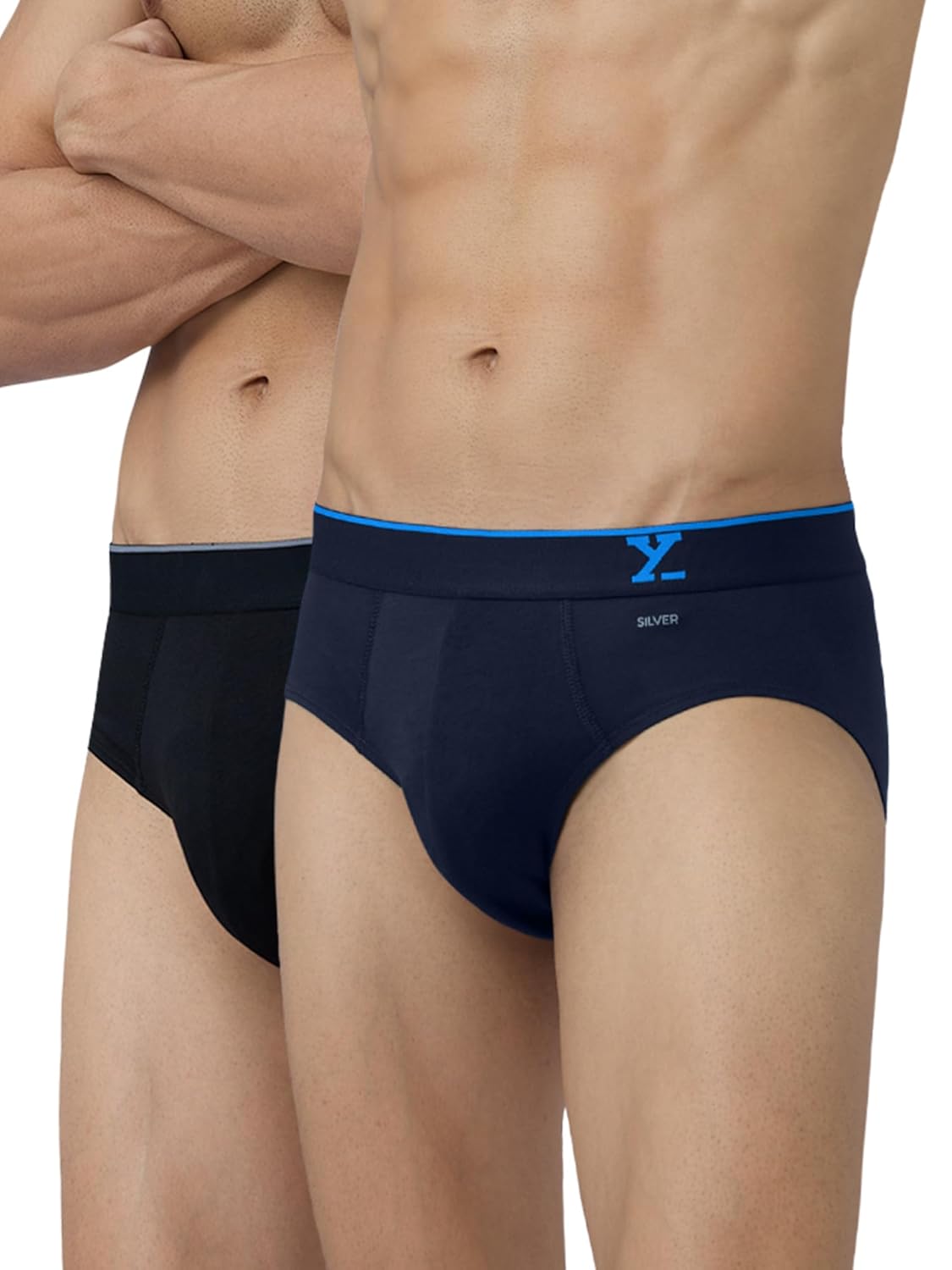 XYXX Men's Traq Super Combed Cotton Regular Fit Solid Antibacterial Jockey Men’s Super Combed Cotton Briefs