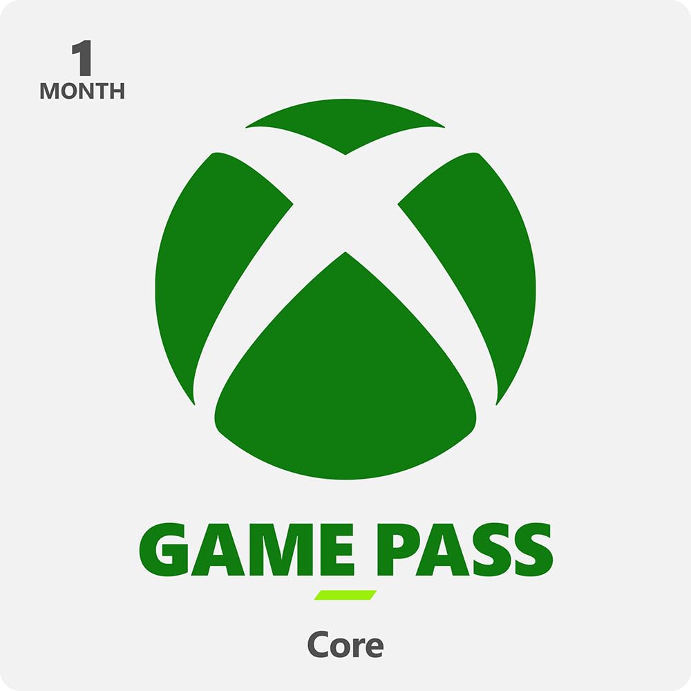 Xbox Core Game Pass: 1 Month Membership (Digital Code) RTX 2050