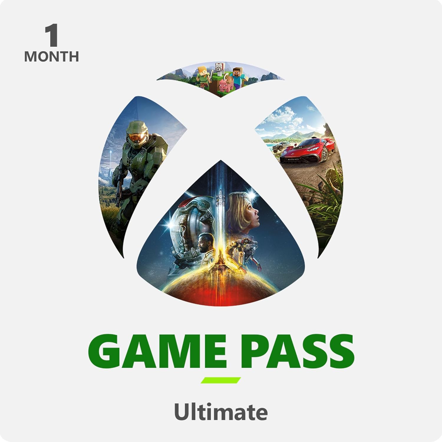 Xbox Game Pass Ultimate : 1 Month Membership (Digital Code) RTX 2050