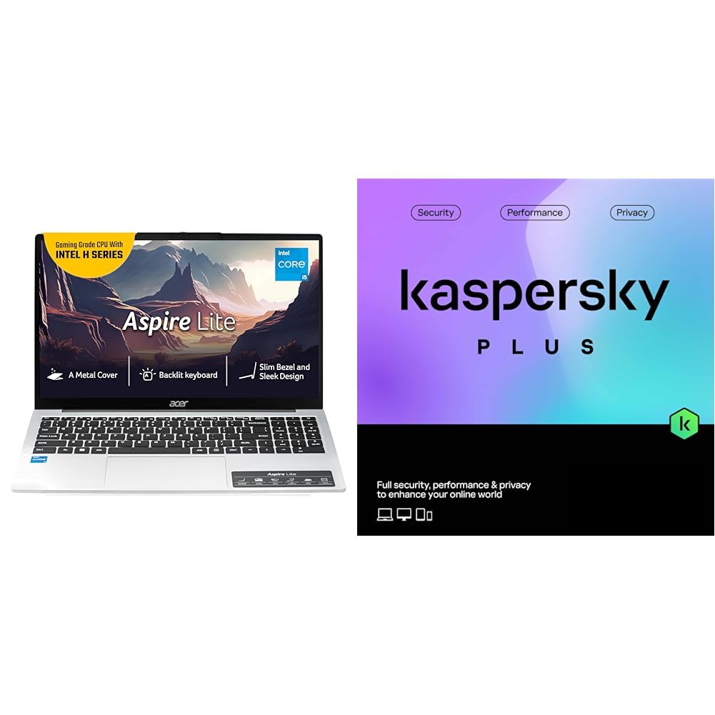 acer[SmartChoice Aspire Lite 12thGen Intel Core i5-12450H Premium Laptop(Win11Home/16GB RAM/512GB MSI Thin 15 Core i5-12450H (144Hz